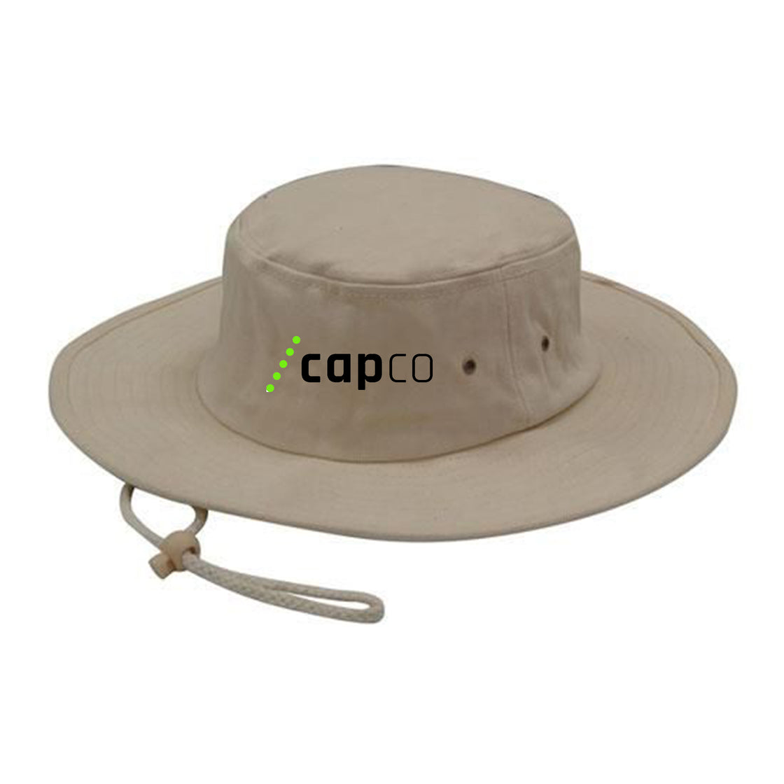 BRUSHED HEAVY COTTON HAT - NATURAL