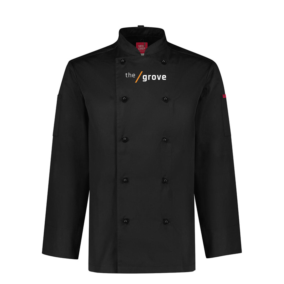 AL DENTE MENS CHEF JACKET - BLACK