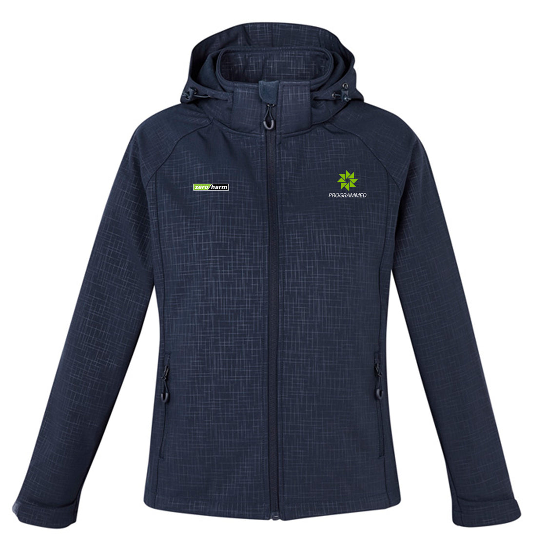 WOMENS GEO JACKET - NAVY