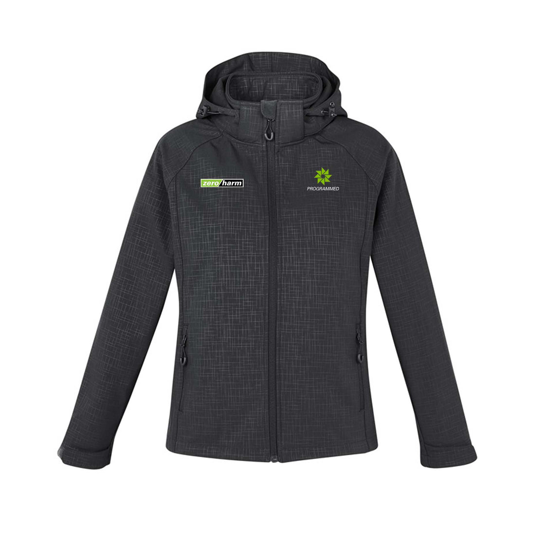 WOMENS GEO JACKET - BLACK