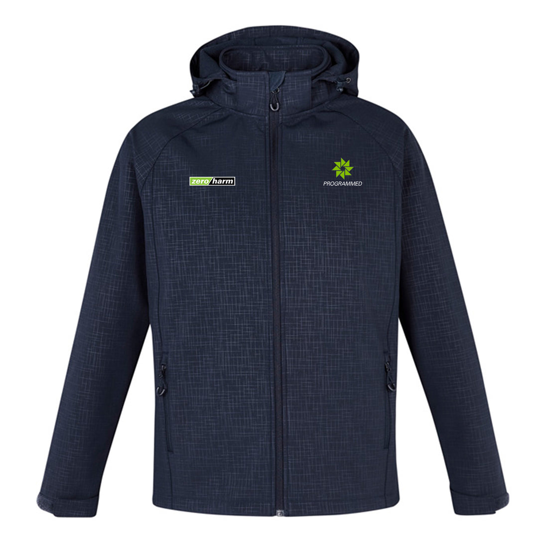 MENS GEO JACKET - NAVY