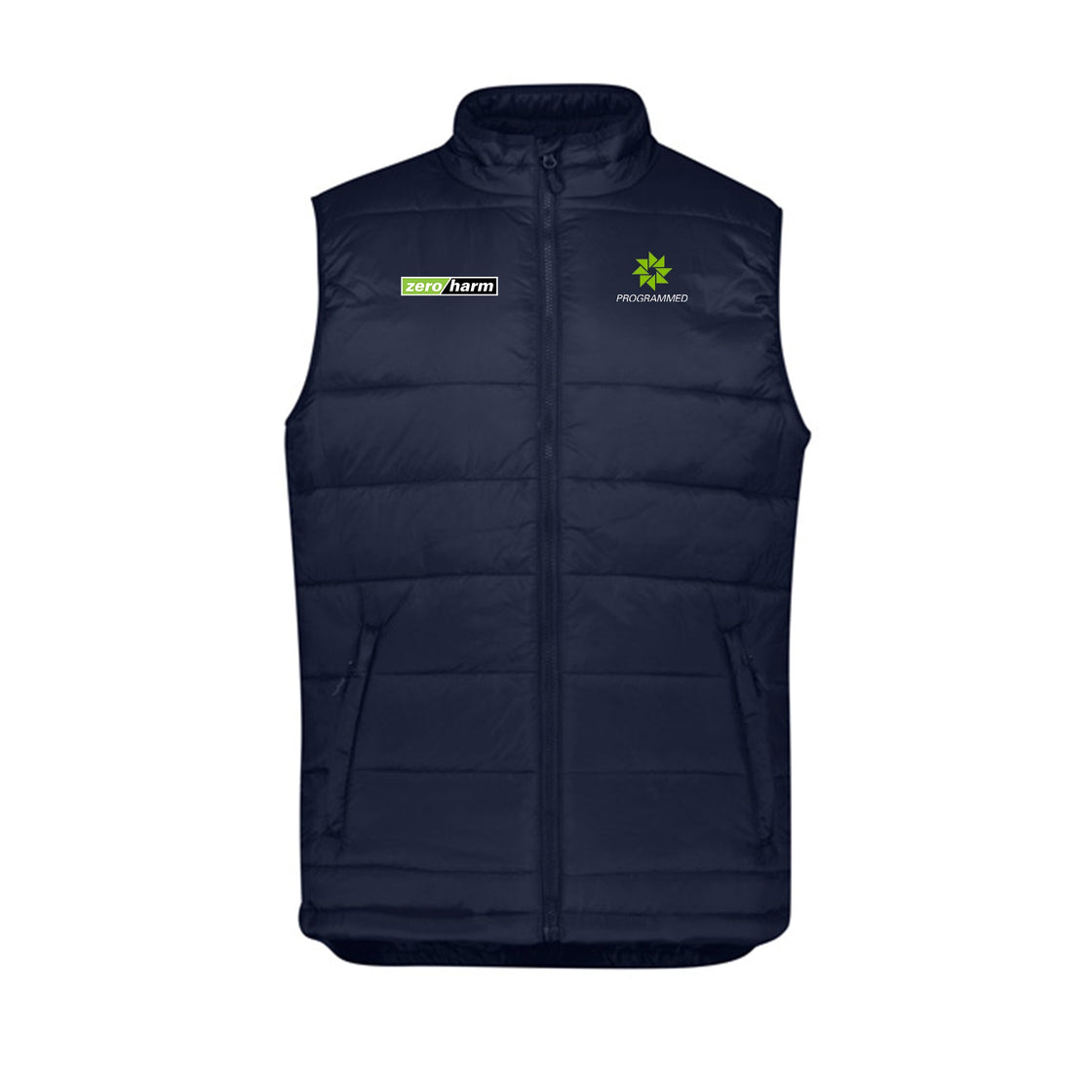 ALPINE MENS PUFFER VEST - NAVY