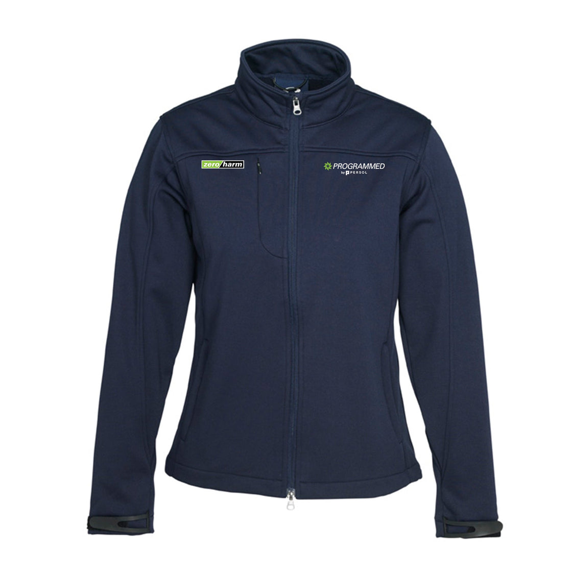 WOMENS SOFTSHELL JACKET - NAVY