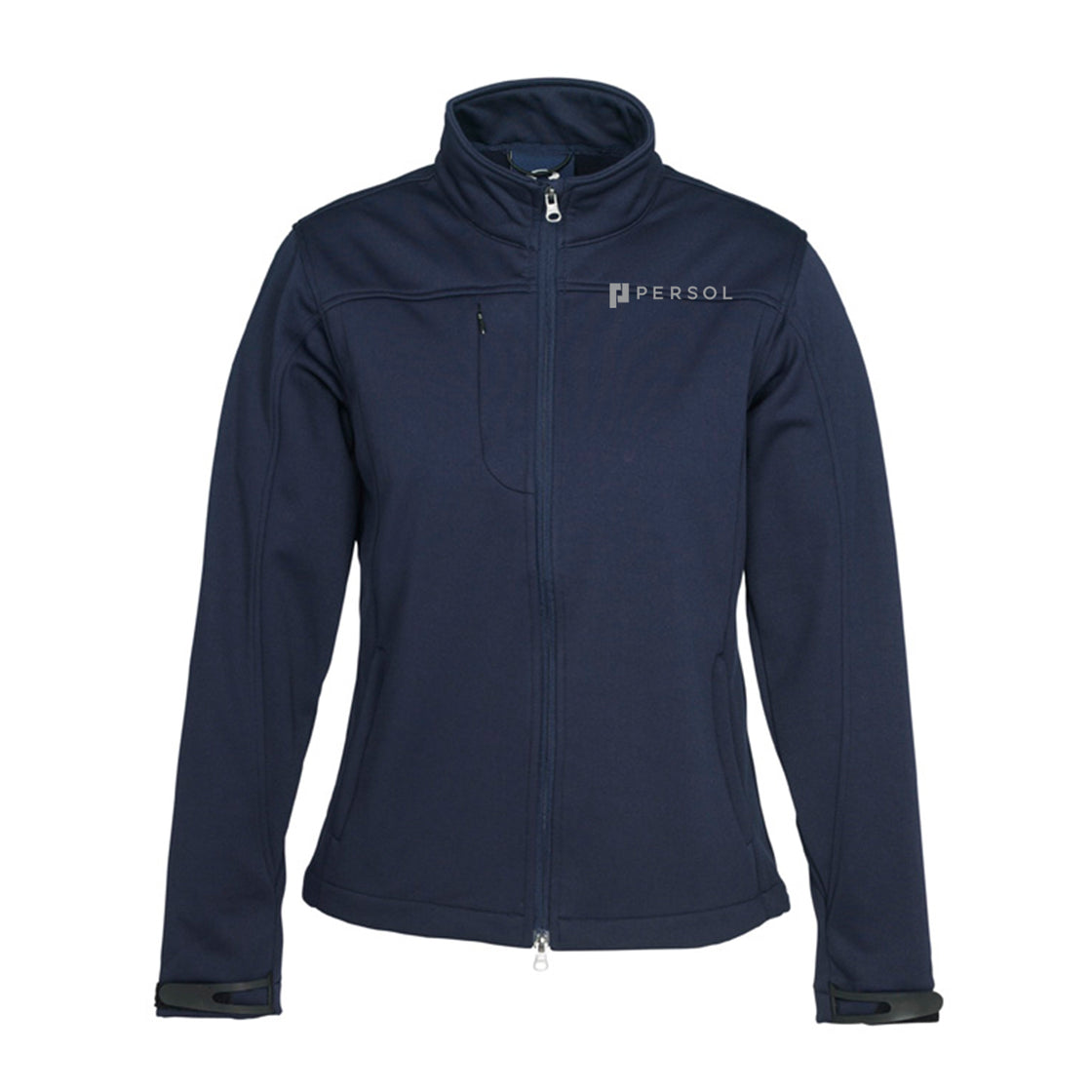 WOMENS SOFTSHELL JACKET - NAVY