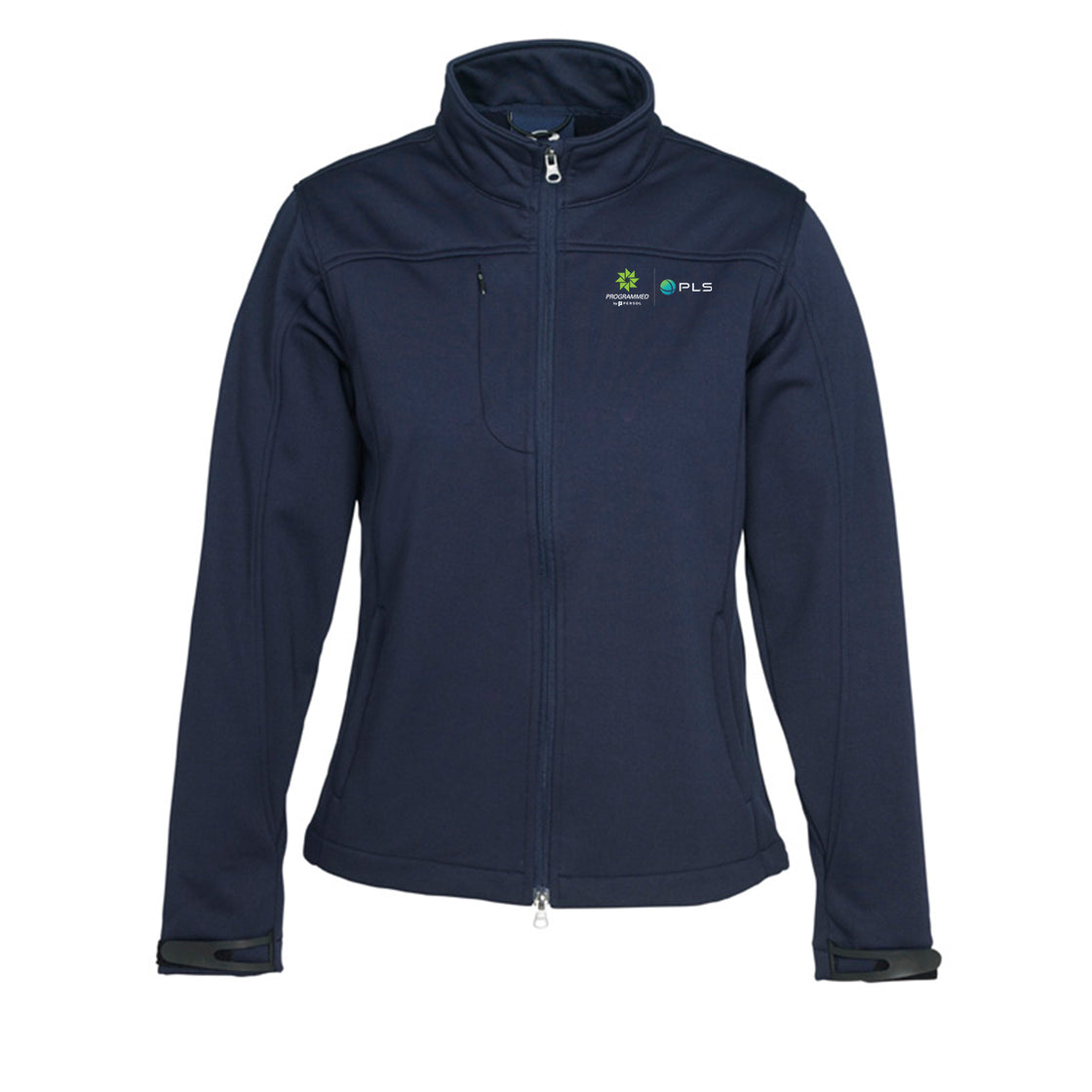 WOMENS SOFTSHELL JACKET - NAVY