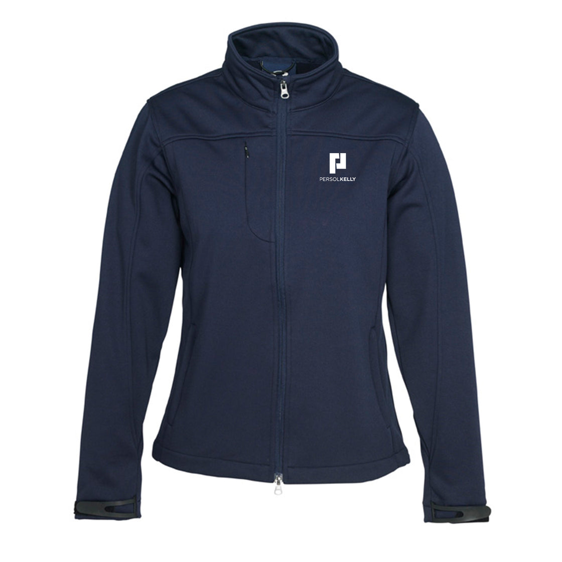 WOMENS SOFT SHELL JACKET - NAVY