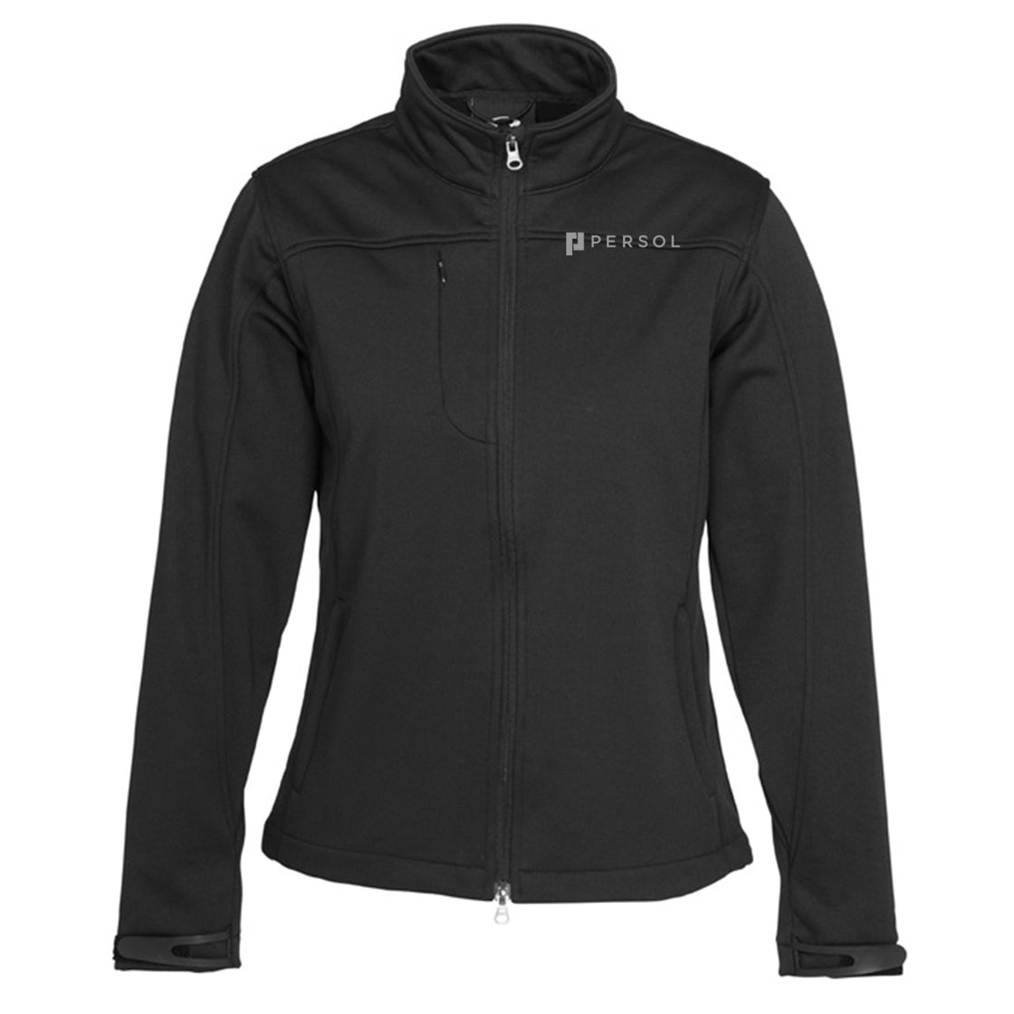 WOMENS SOFTSHELL JACKET - BLACK