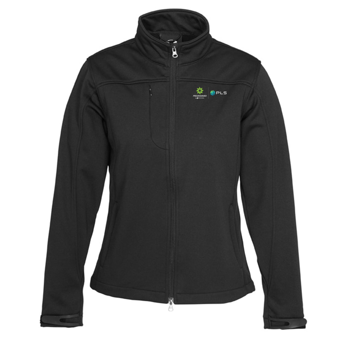 WOMENS SOFTSHELL JACKET - BLACK