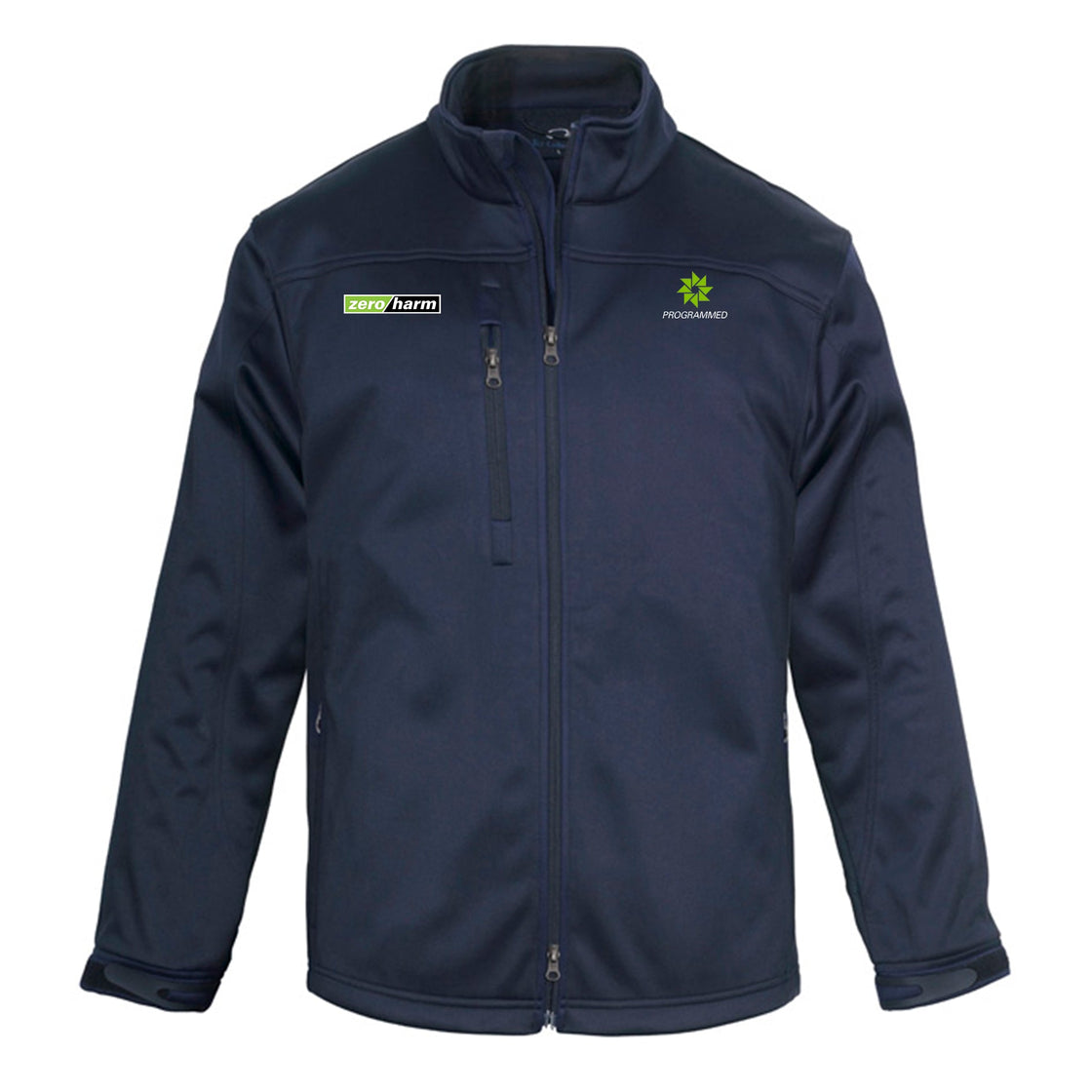 MENS SOFT SHELL JACKET - NAVY