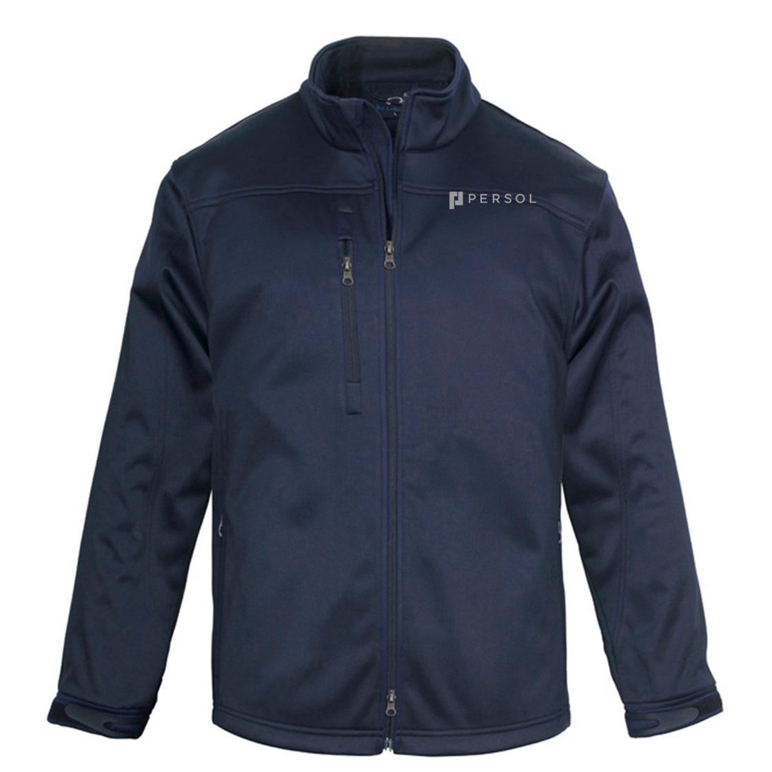 MENS SOFTSHELL JACKET - NAVY