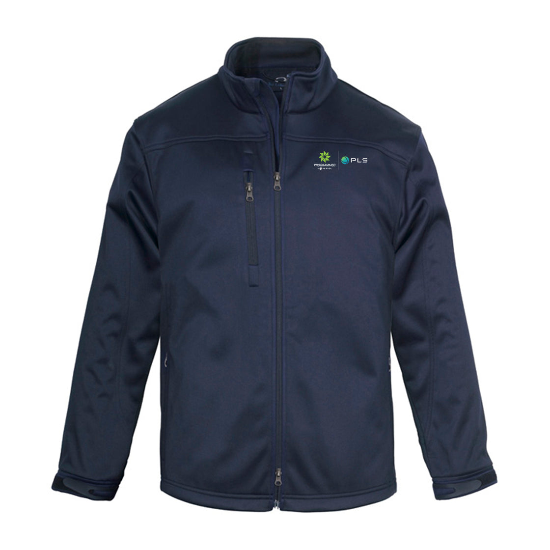 MENS SOFTSHELL JACKET - NAVY