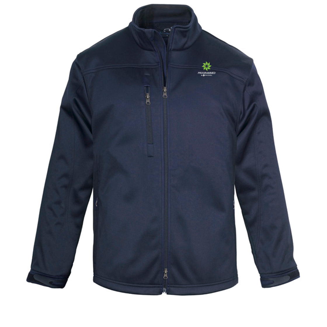 MENS SOFTSHELL JACKET - NAVY