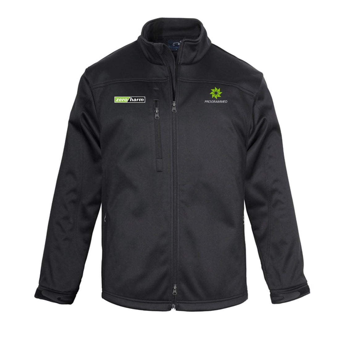 MENS SOFT SHELL JACKET - BLACK