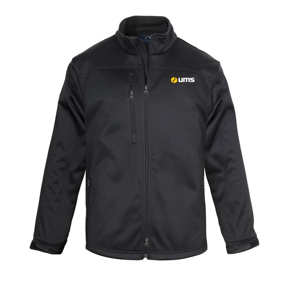 MENS SOFTSHELL JACKET - BLACK