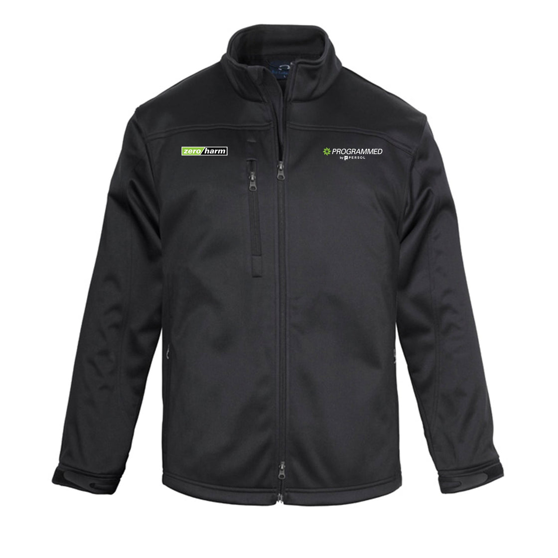 MENS SOFTSHELL JACKET - BLACK