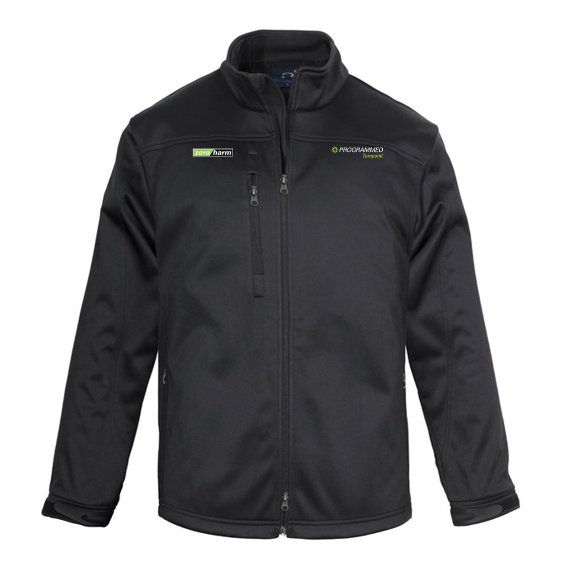 MENS SOFTSHELL JACKET - BLACK