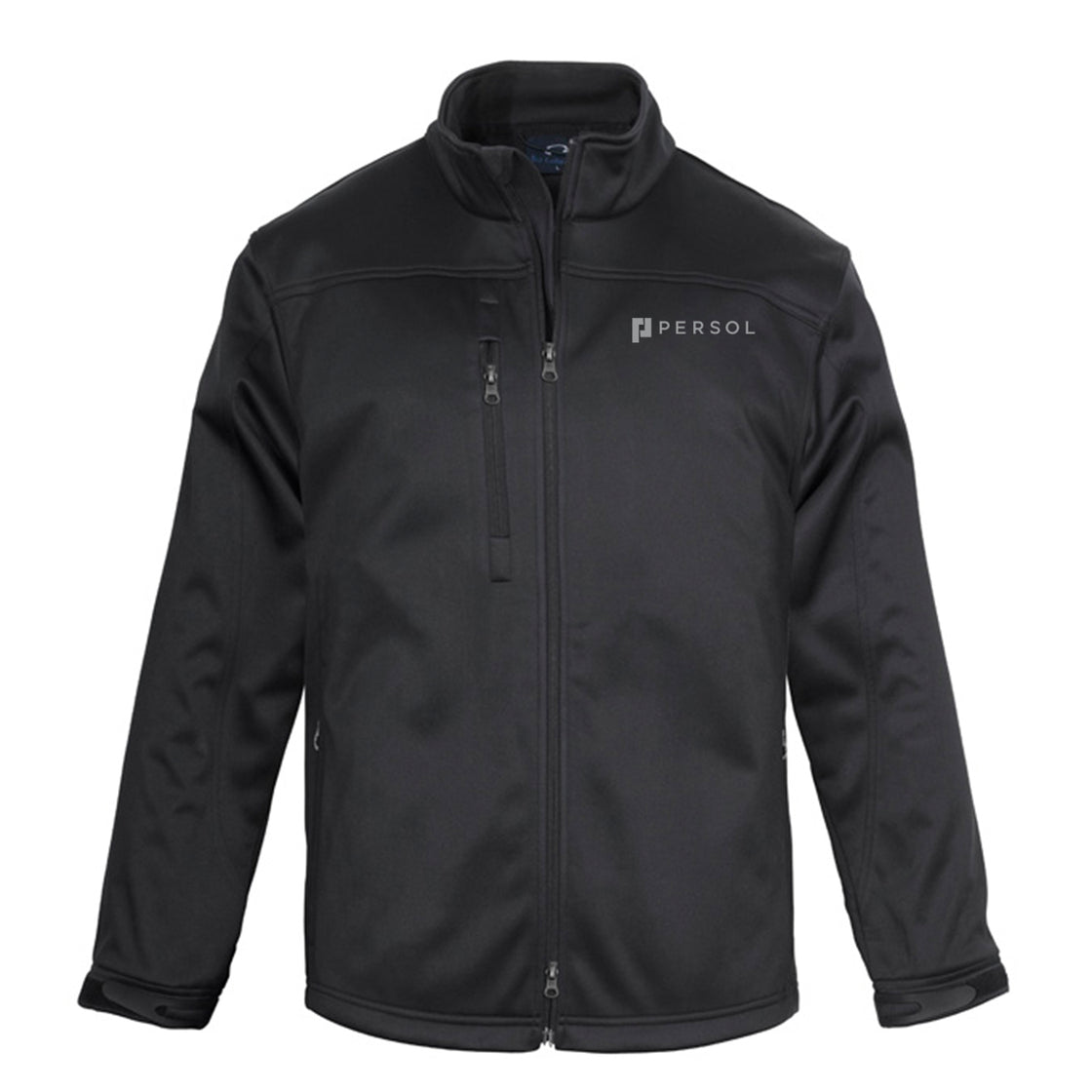 MENS SOFTSHELL JACKET - BLACK