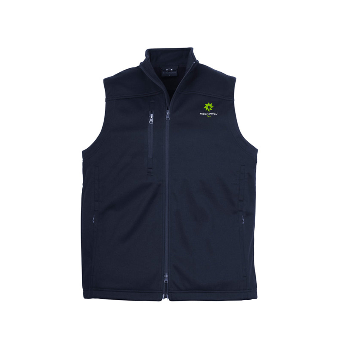 MENS SOFT SHELL VEST - NAVY