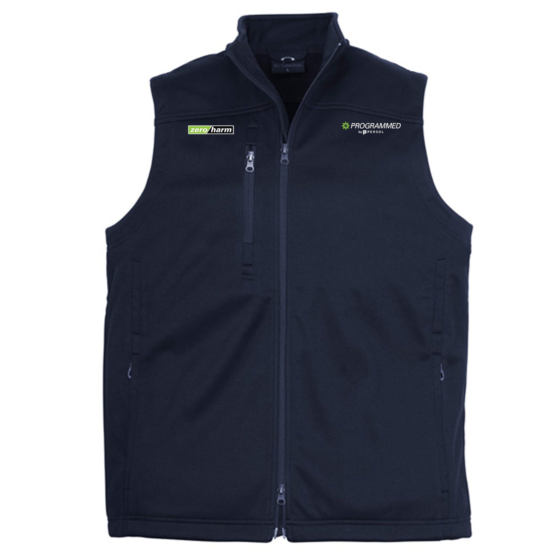 MENS SOFTSHELL VEST - NAVY