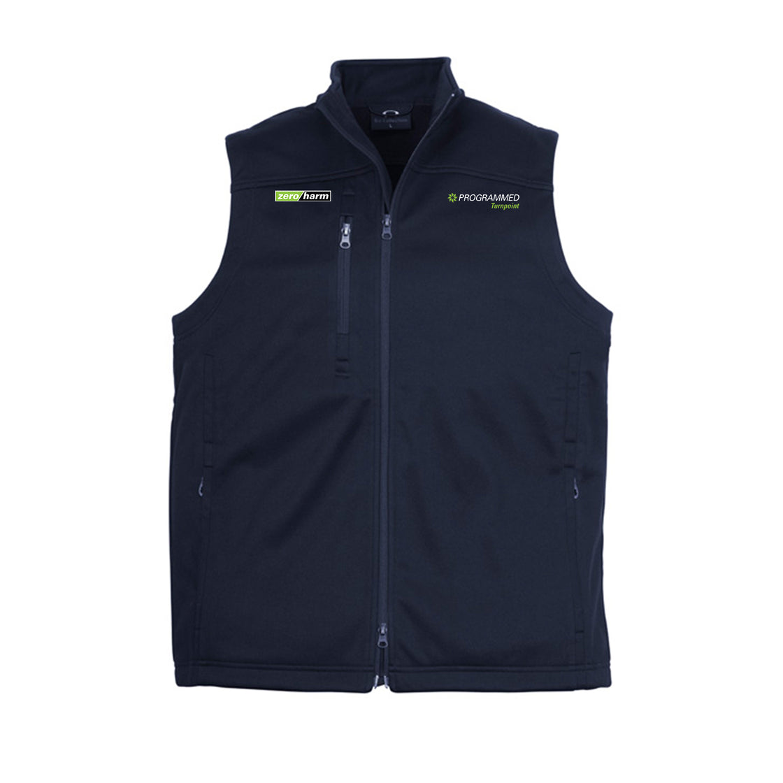 MENS SOFTSHELL VEST - NAVY