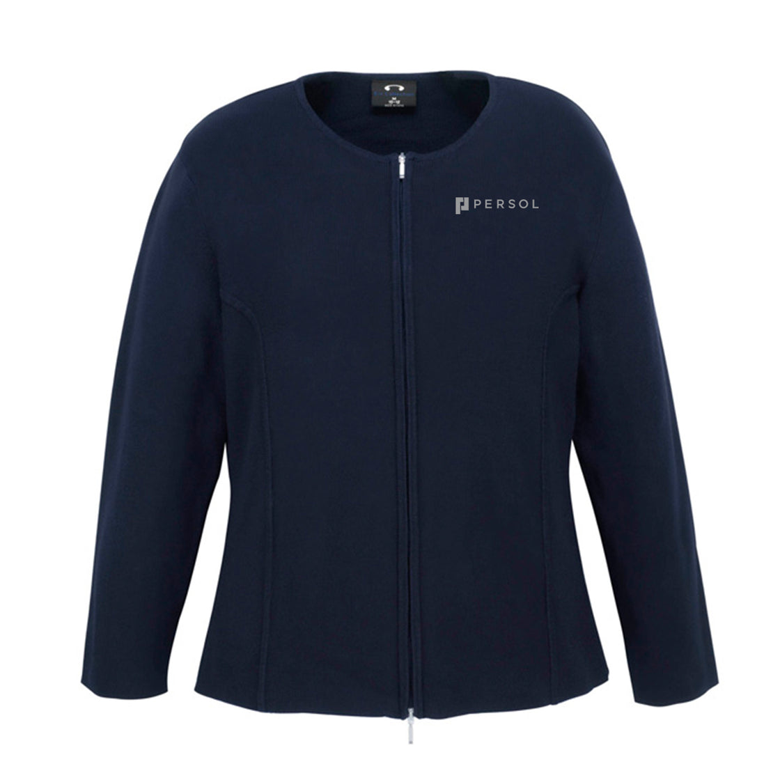 WOMENS 2-WAY ZIP CARDIGAN - NAVY