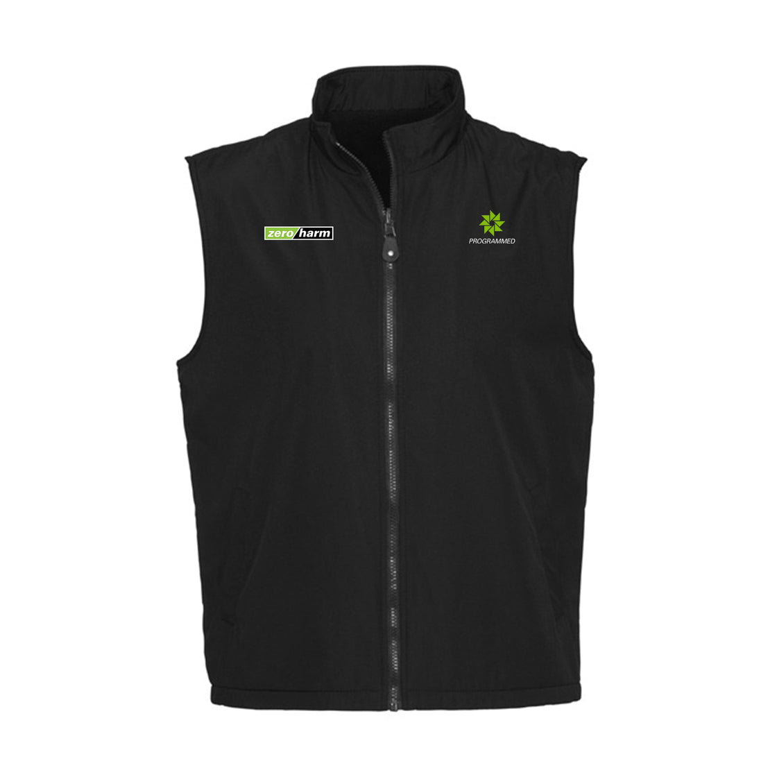 UNISEX REVERSIBLE VEST - BLACK/BLACK