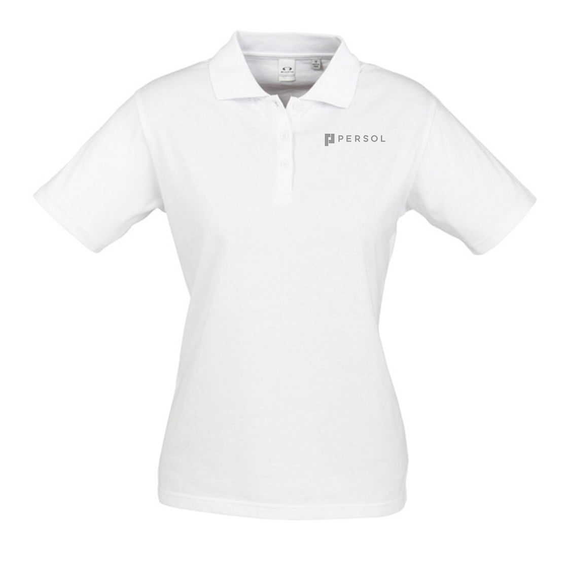 LADIES ICE SHORT SLEEVE POLO - WHITE