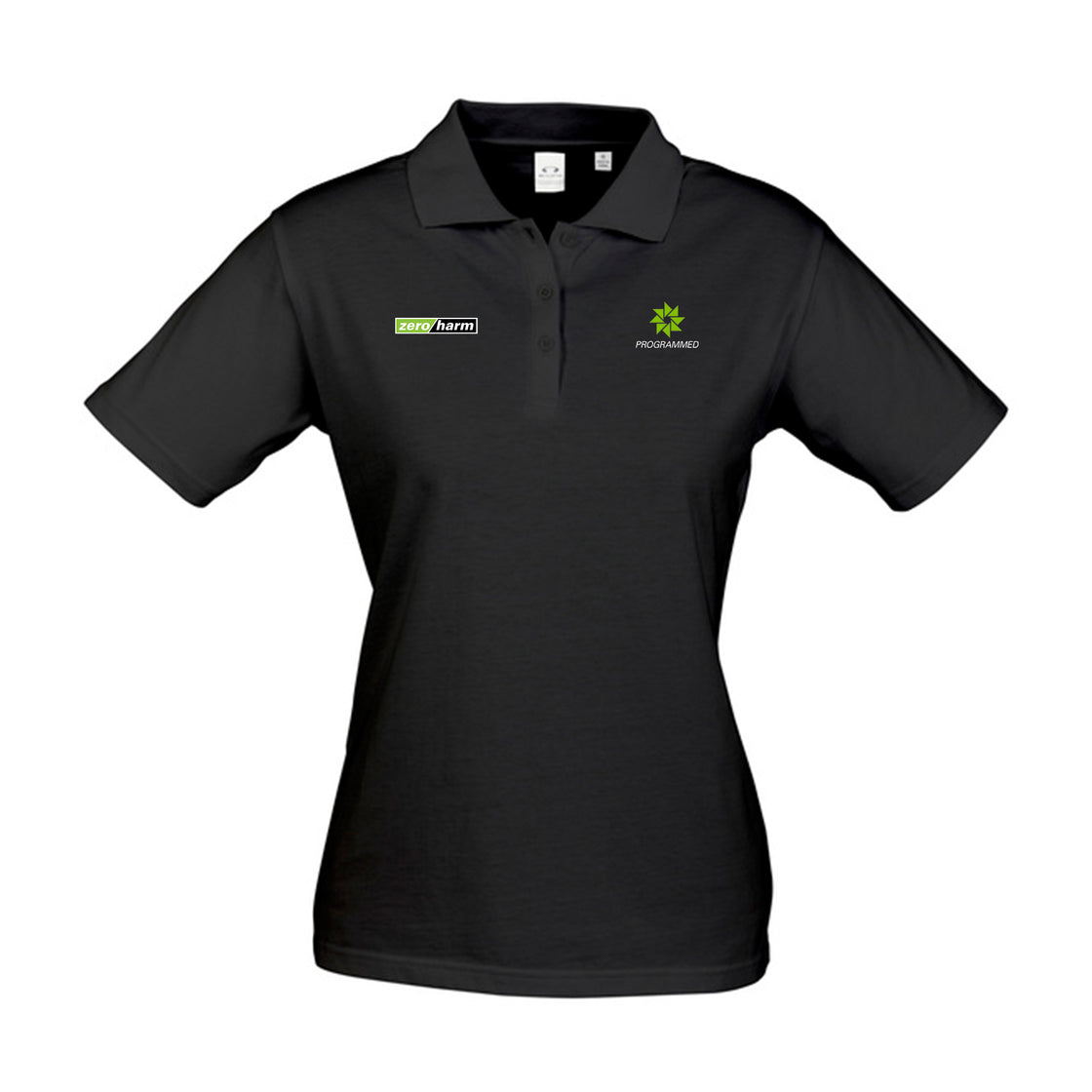 LADIES ICE POLO - BLACK