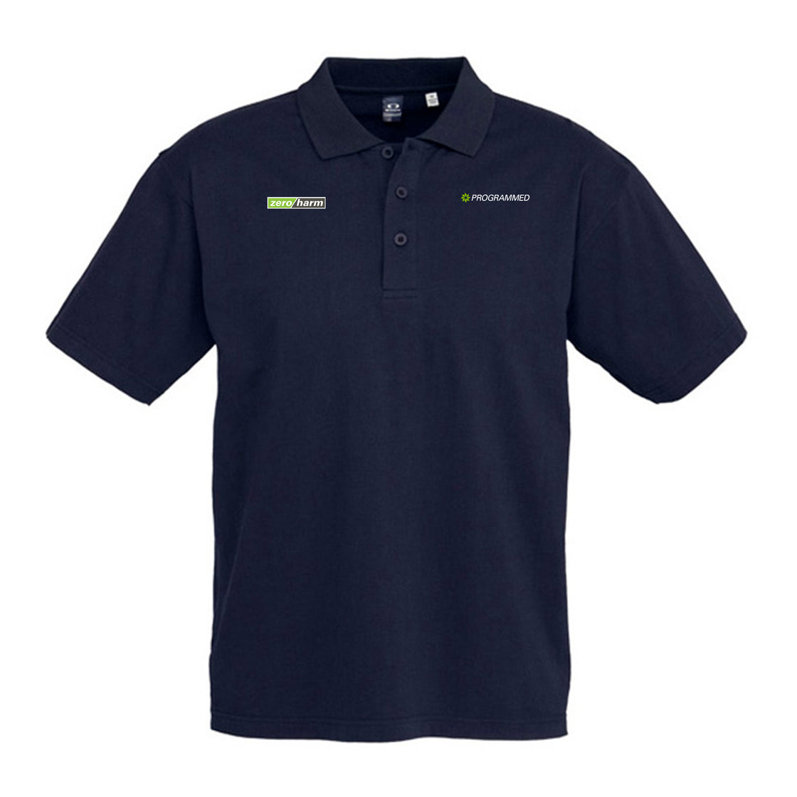 ICE MENS SHORT SLEEVE POLO - NAVY
