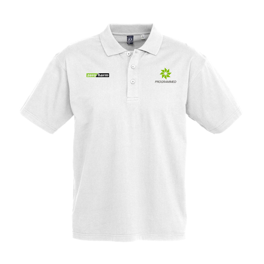 MENS ICE POLO - WHITE