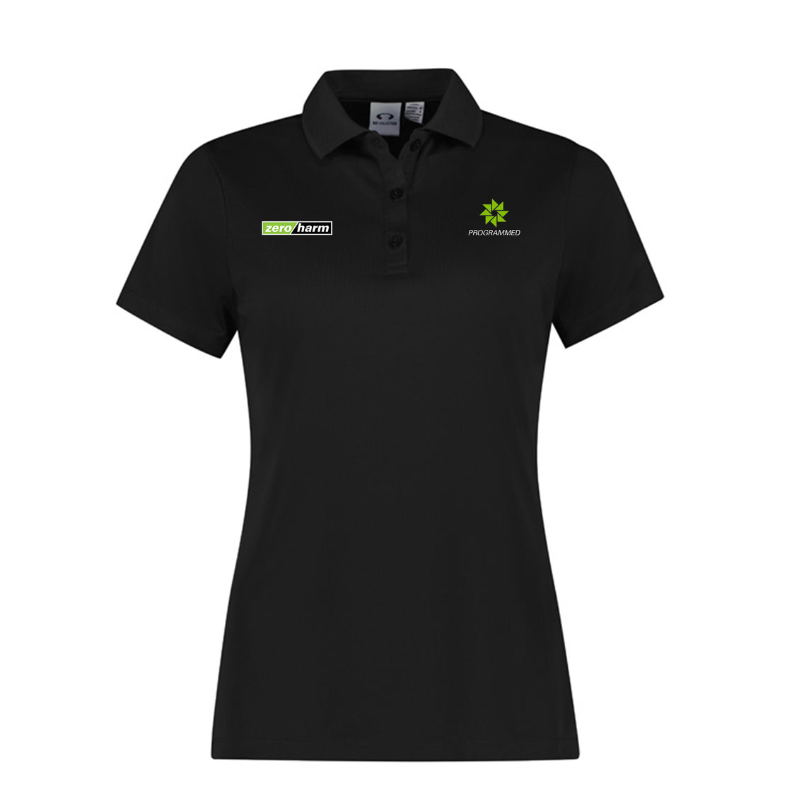 ACTION LADIES POLO - BLACK