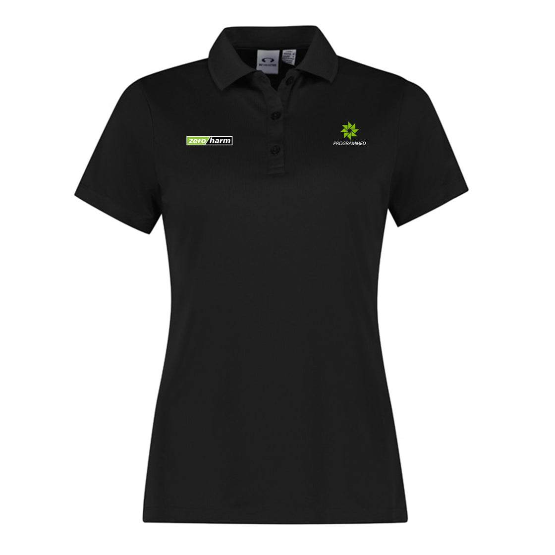 ACTION LADIES POLO - BLACK