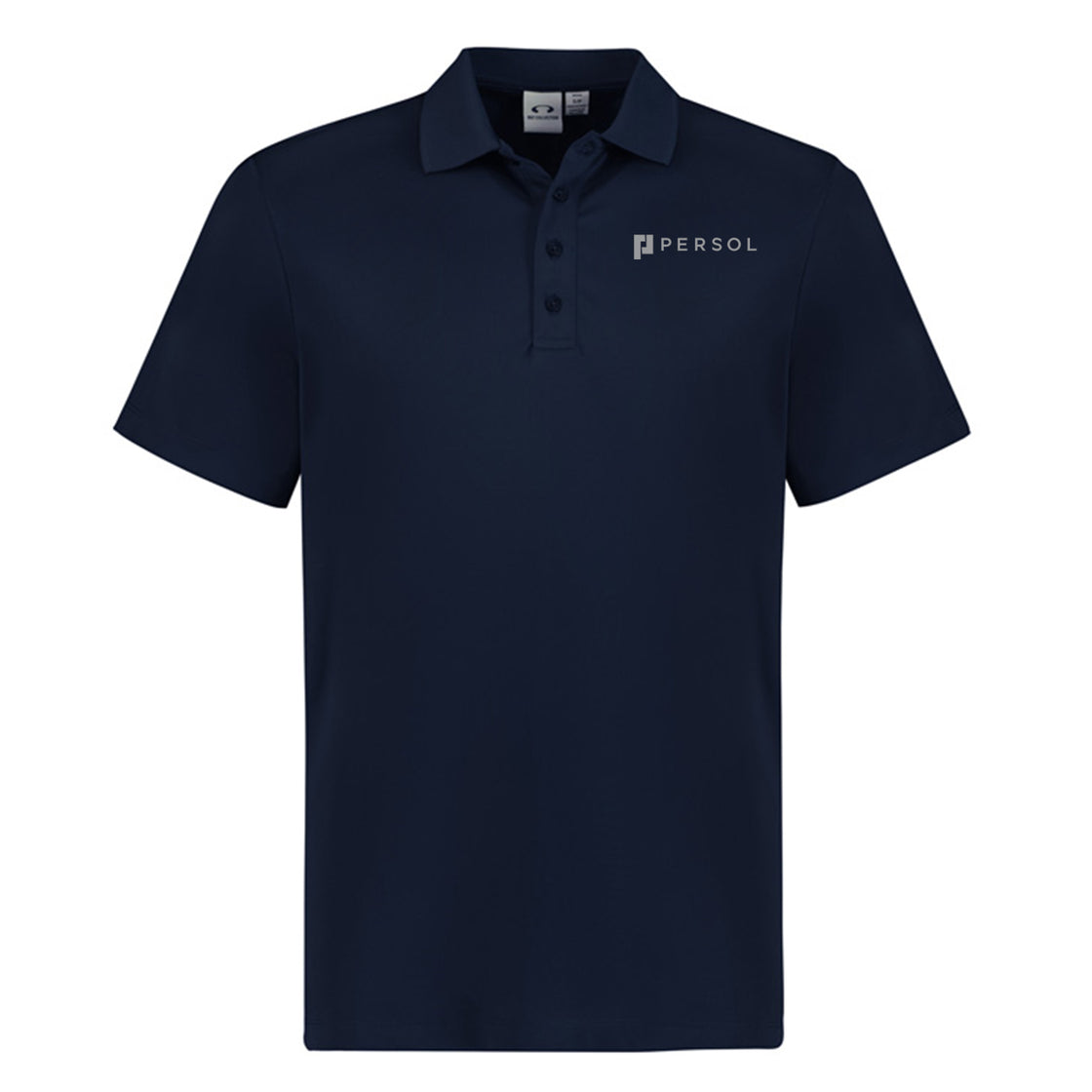 MENS ACTION SHORT SLEEVE POLO - NAVY