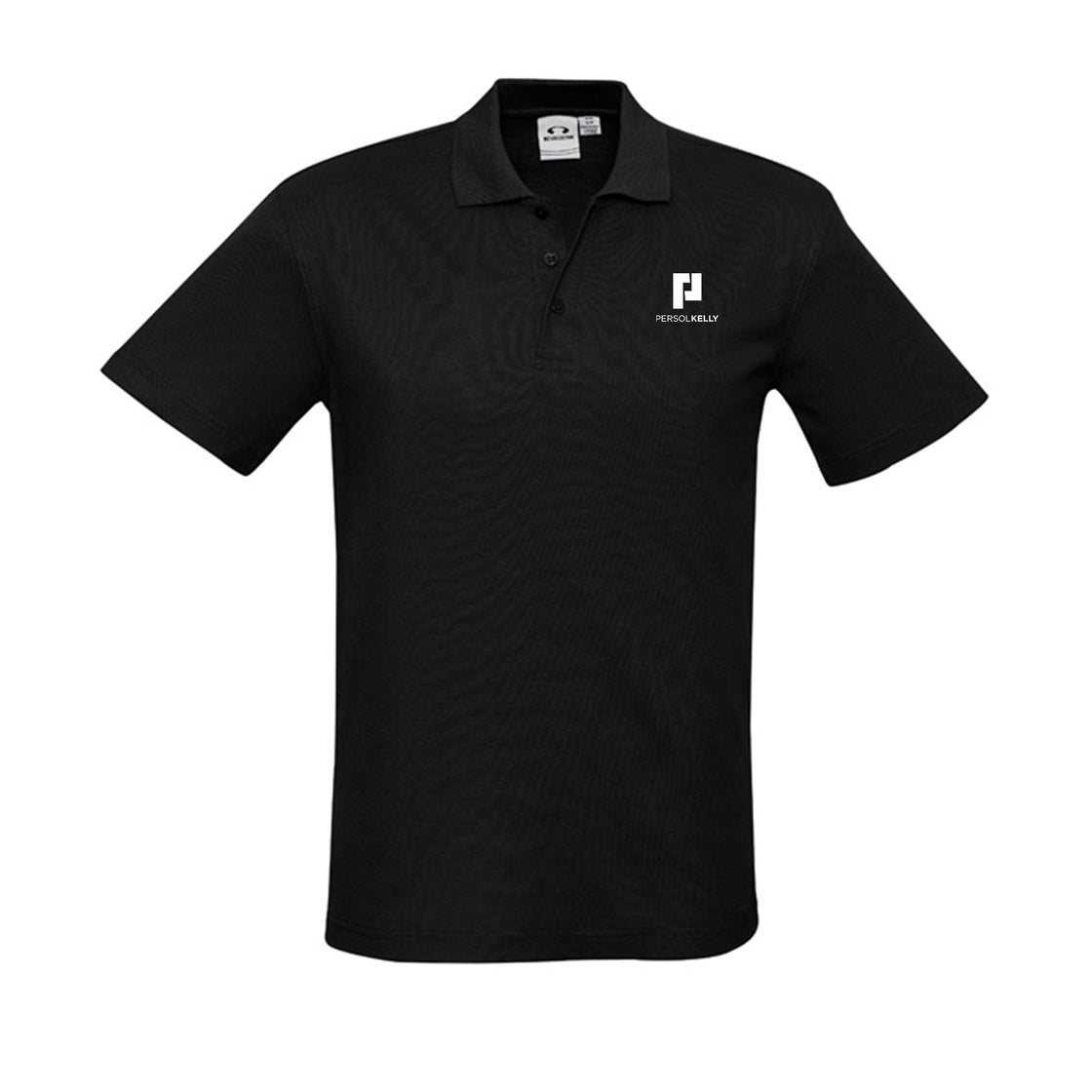 MENS CREW POLO - BLACK