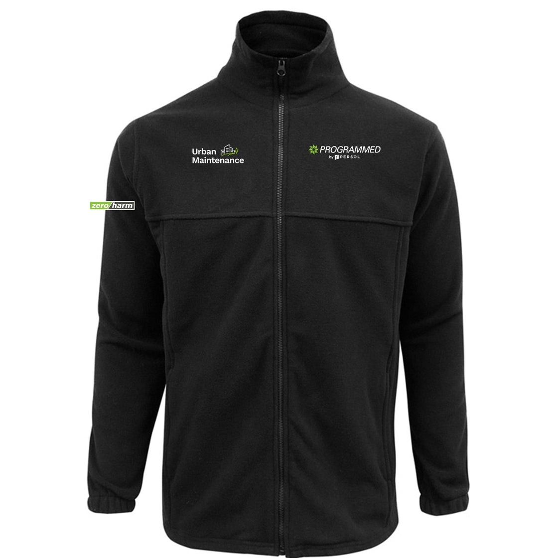 MENS PLAIN JACKET - BLACK