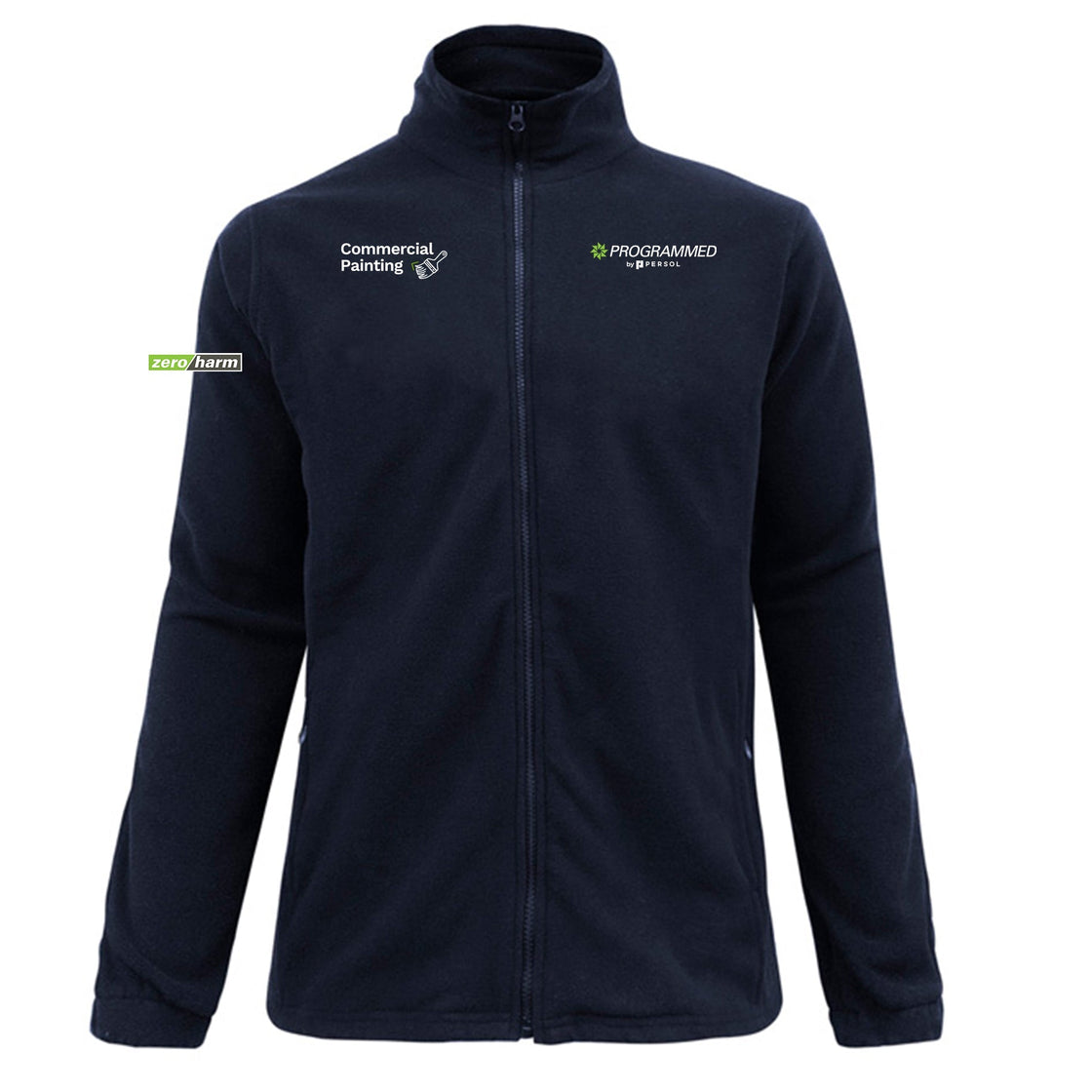 WOMENS PLAIN JACKET - NAVY