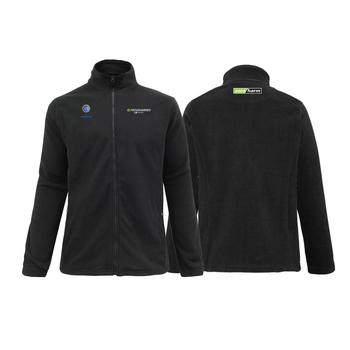 WOMENS PLAIN JACKET - BLACK