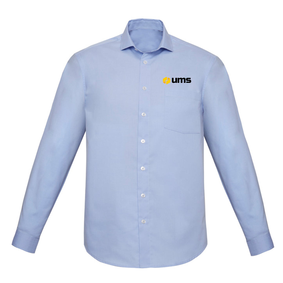 MENS CHARLIE CLASSIC FIT LONG SLEEVE SHIRT - BLUE