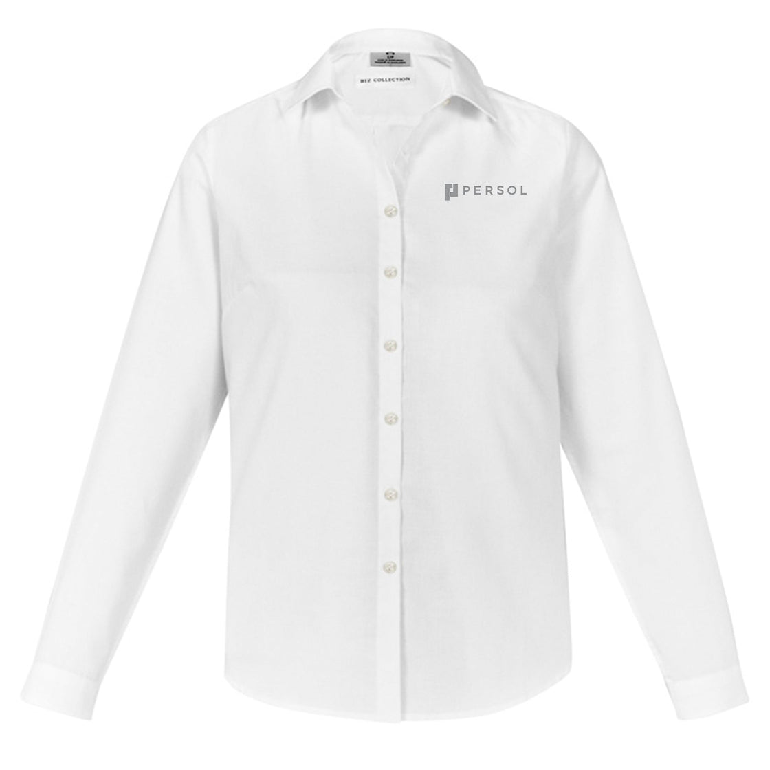 WOMENS MEMPHIS LONG SLEEVE SHIRT - WHITE