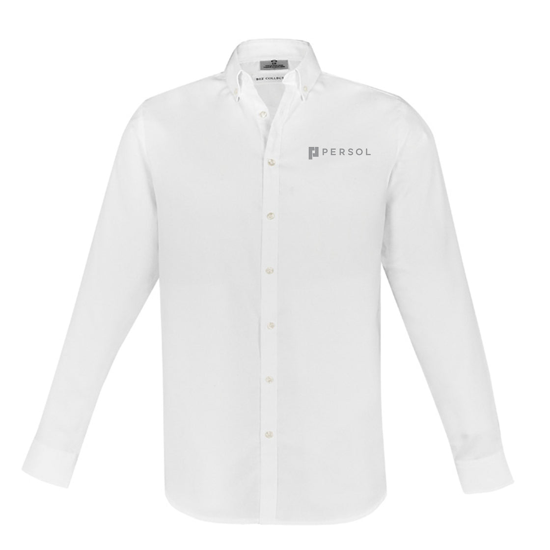 MENS MEMPHIS LONG SLEEVE SHIRT - WHITE