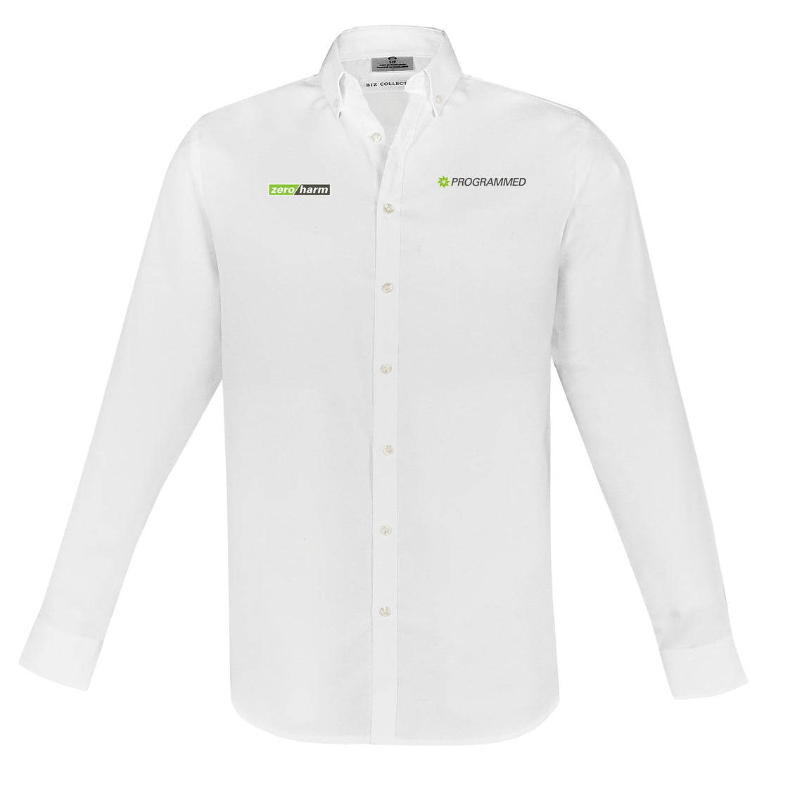 MEMPHIS MENS LONG SLEEVE SHIRT - WHITE