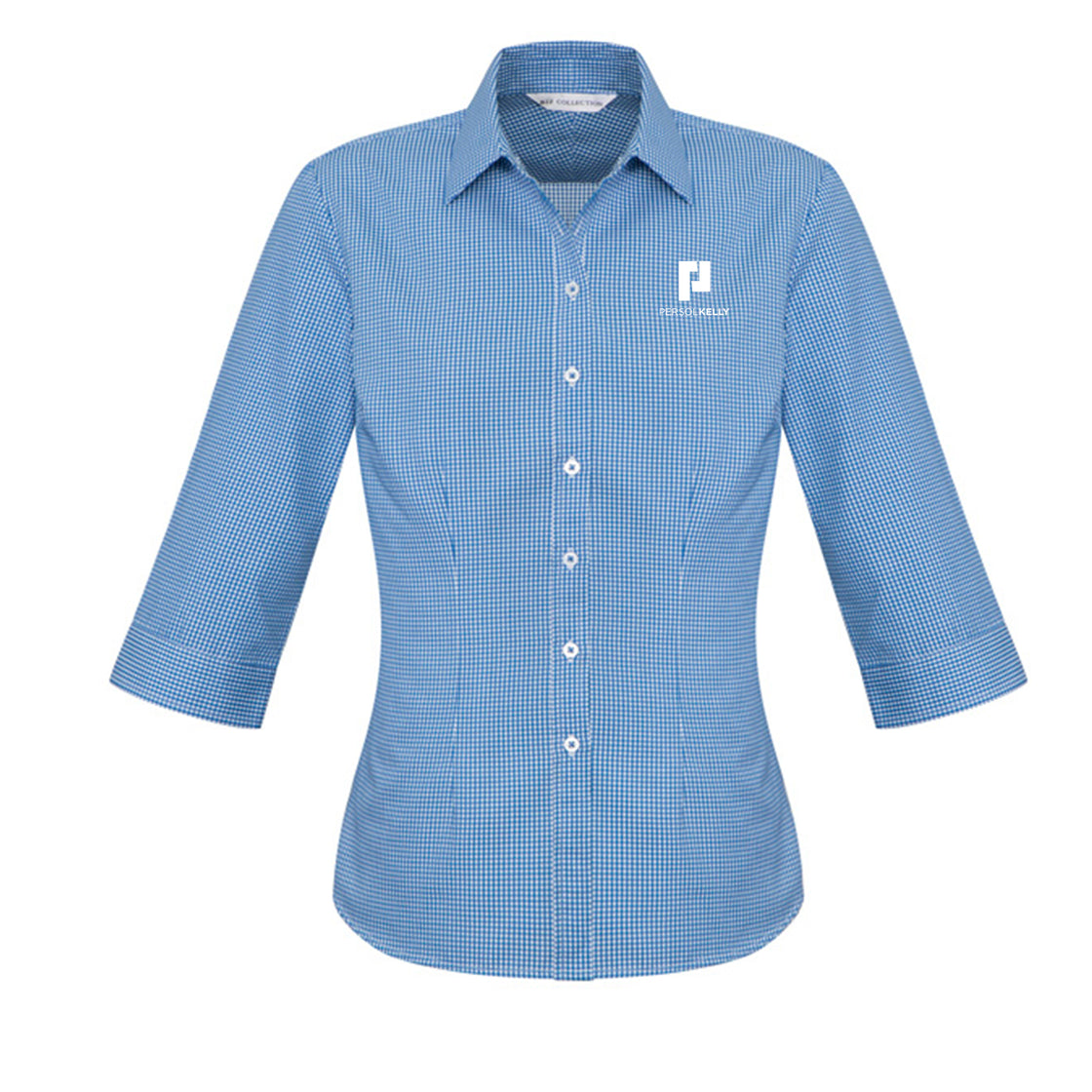 WOMENS ELLISON 3/4 SLEEVE SHIRT - FRENCH BLUE