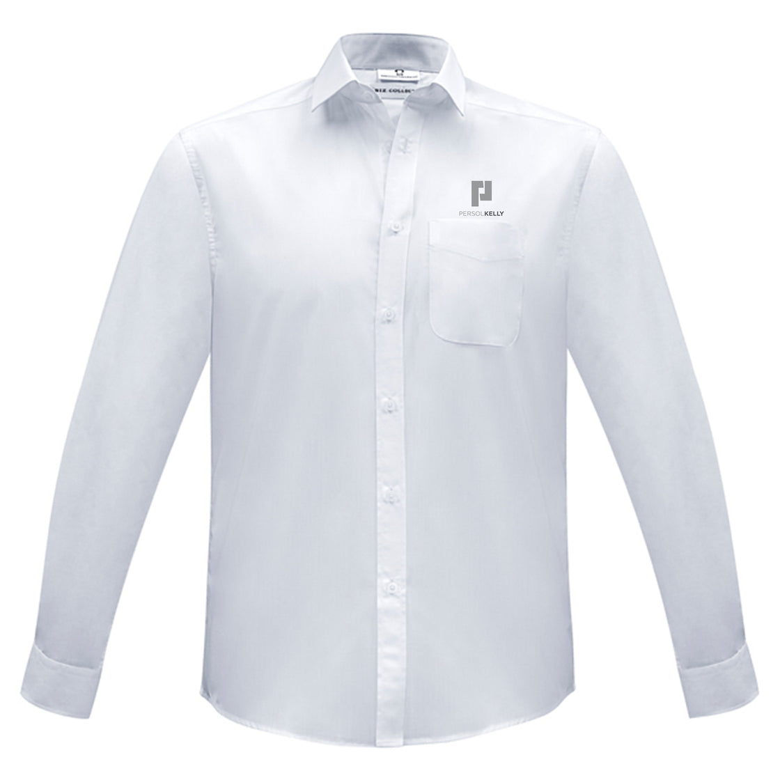 MENS EURO L/S SHIRT - WHITE