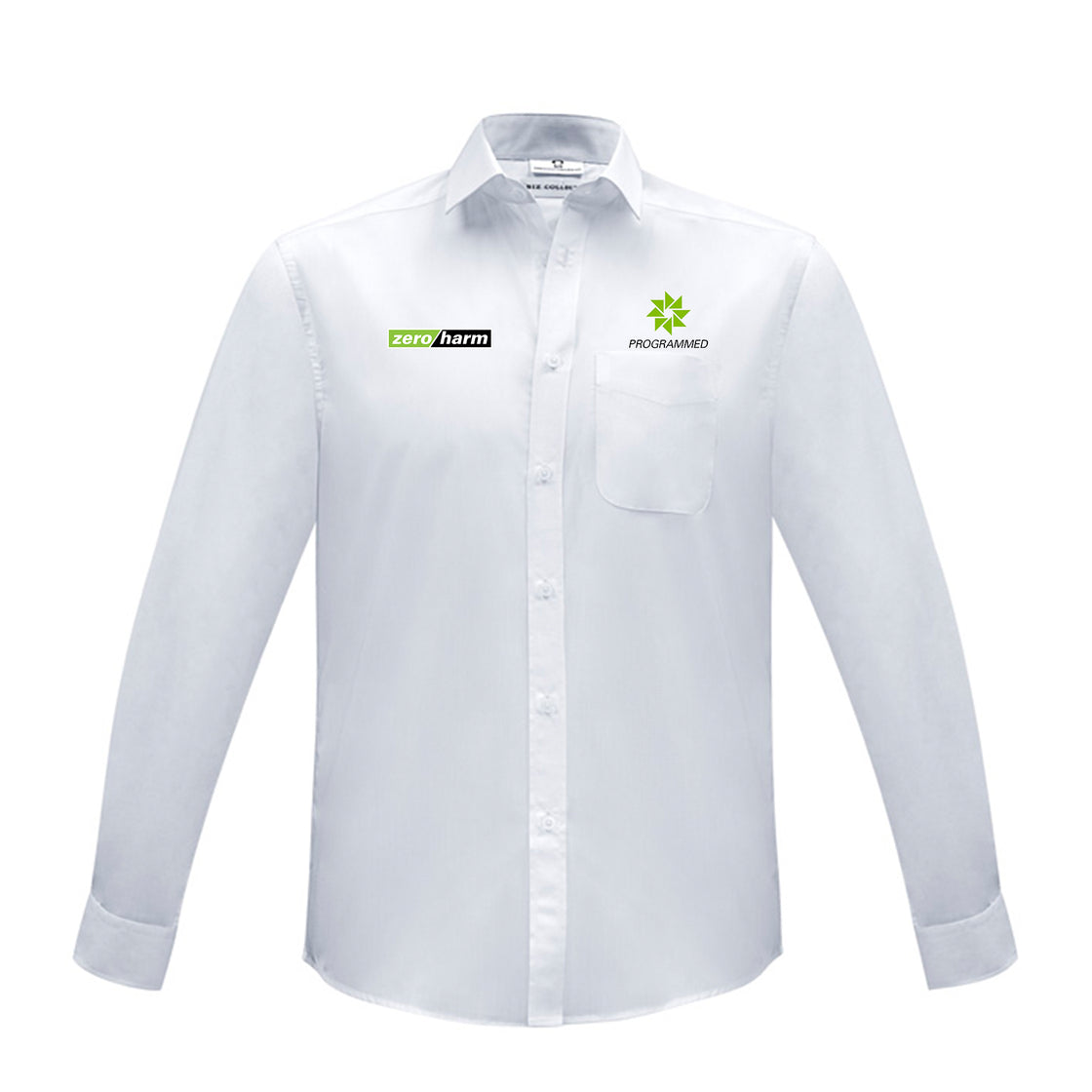 MENS EURO L/S SHIRT - WHITE