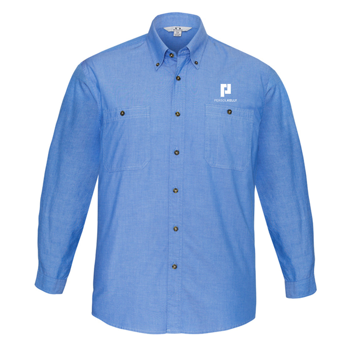 MENS L/S CHAMBRAY SHIRT