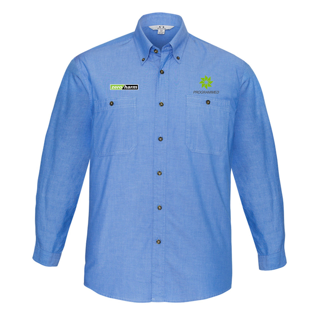 MENS L/S CHAMBRAY SHIRT