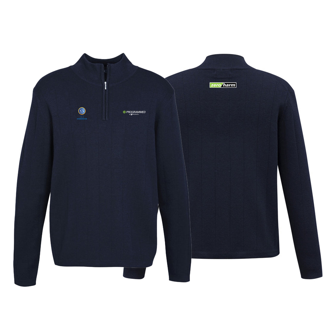 MENS 80/20 WOOL PULLOVER - NAVY