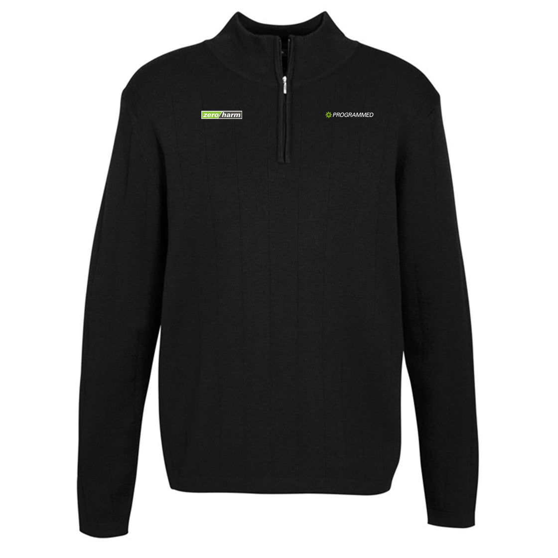 80/20 MENS WOOL PULLOVER - BLACK