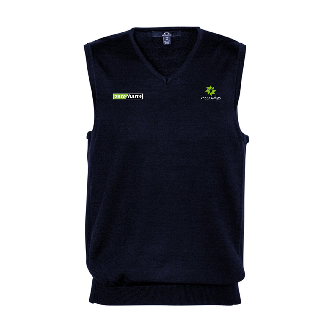 MENS MILANO KNIT VEST - NAVY