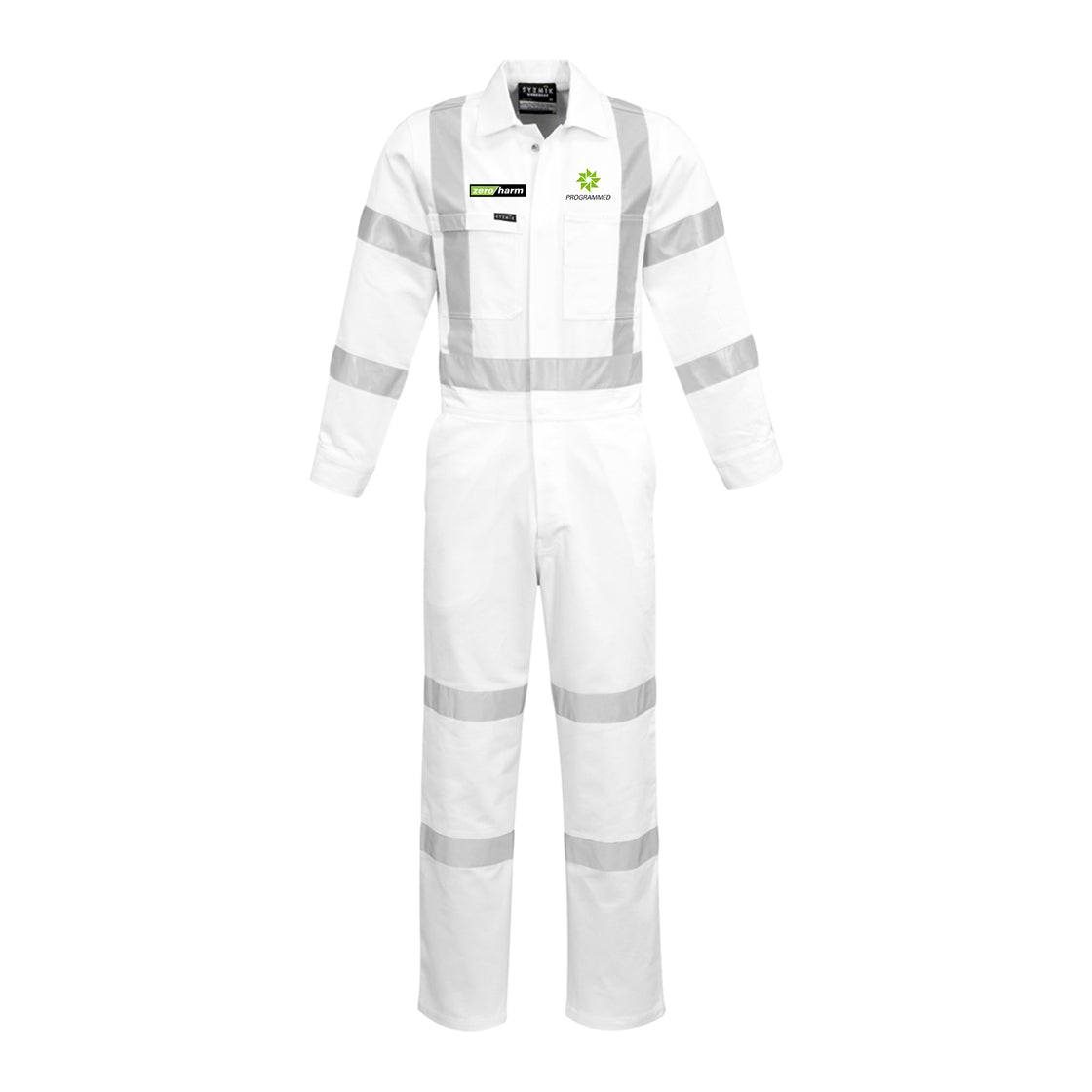 MENS BIO MOTION X BACK OVERALL - WHITE